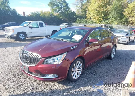 2015 Buick Lacrosse Leather из США, поврежденный, VIN 1G4GB5G34FF258397